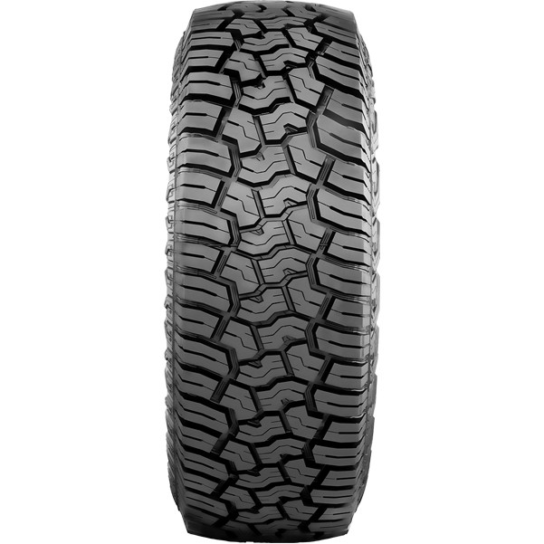 (QTY 4) LT285/55R22 Yokohama Geolandar X-AT 124/121Q LRE Black Wall Tires