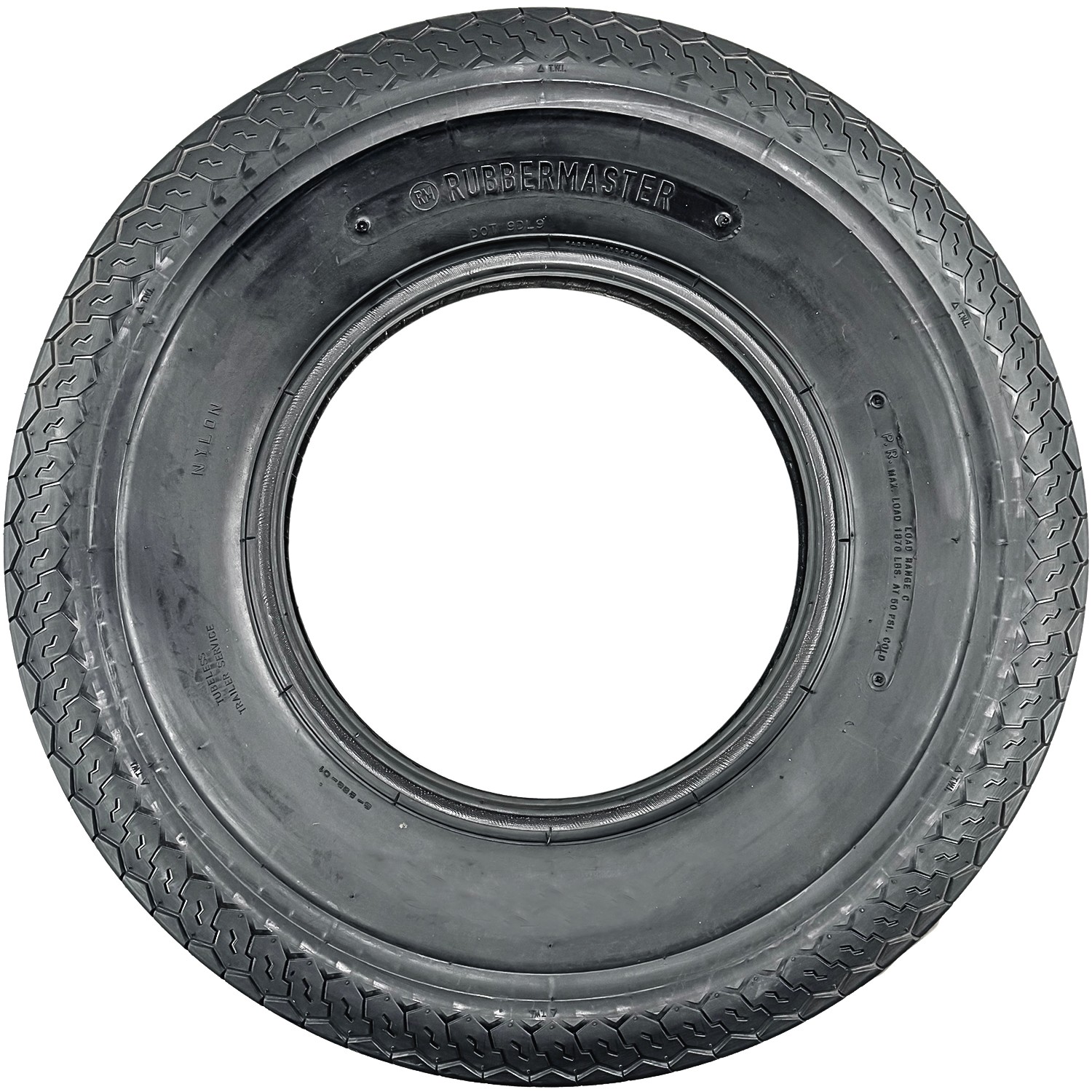 Tire RubberMaster S258 ST 215/75D14 Load C 6 Ply Trailer