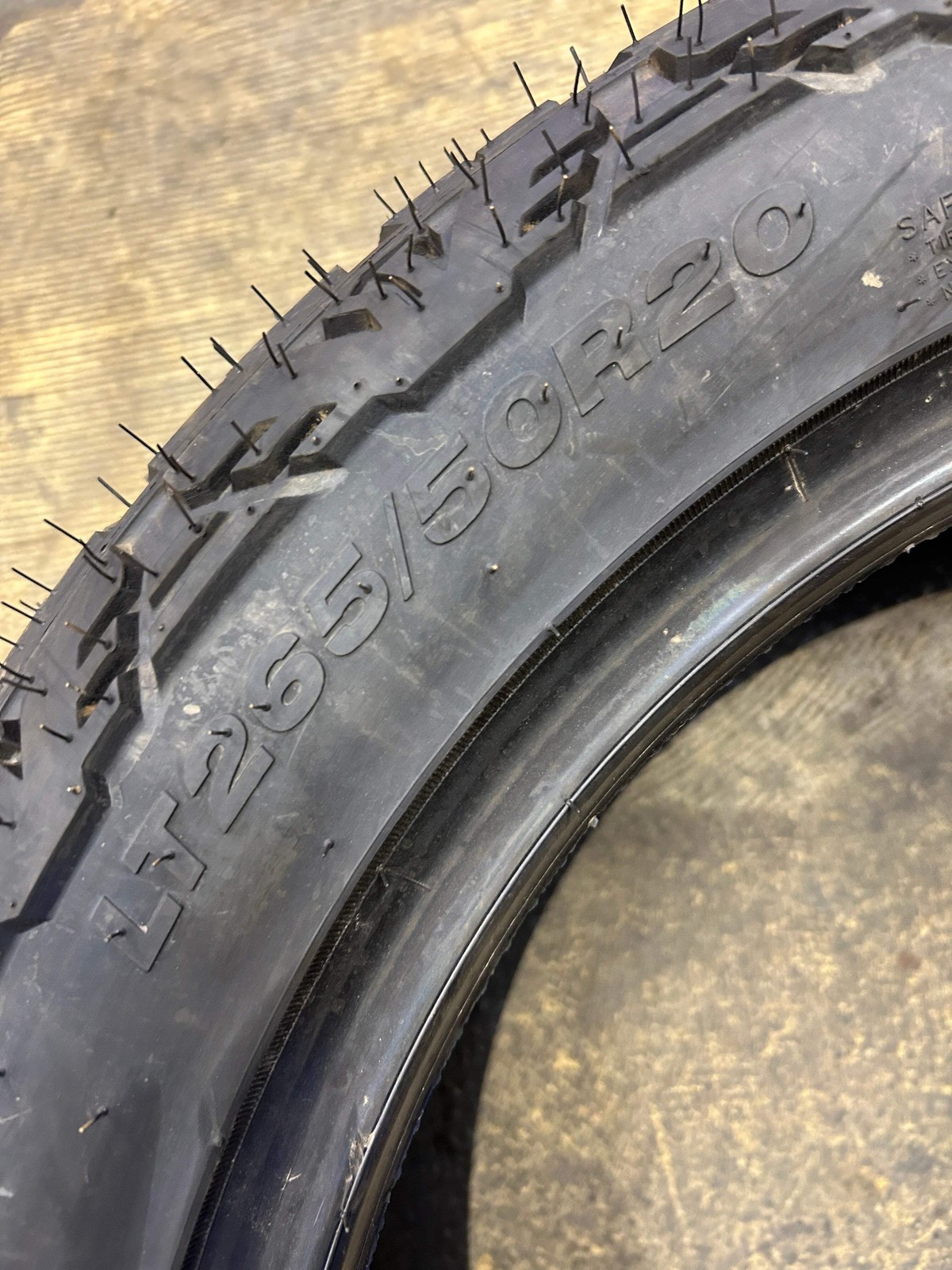 NAMA X/T NM-28 RWL LT 265 50 20 115/112S 10PLY RUGGED TIRE 80521X23