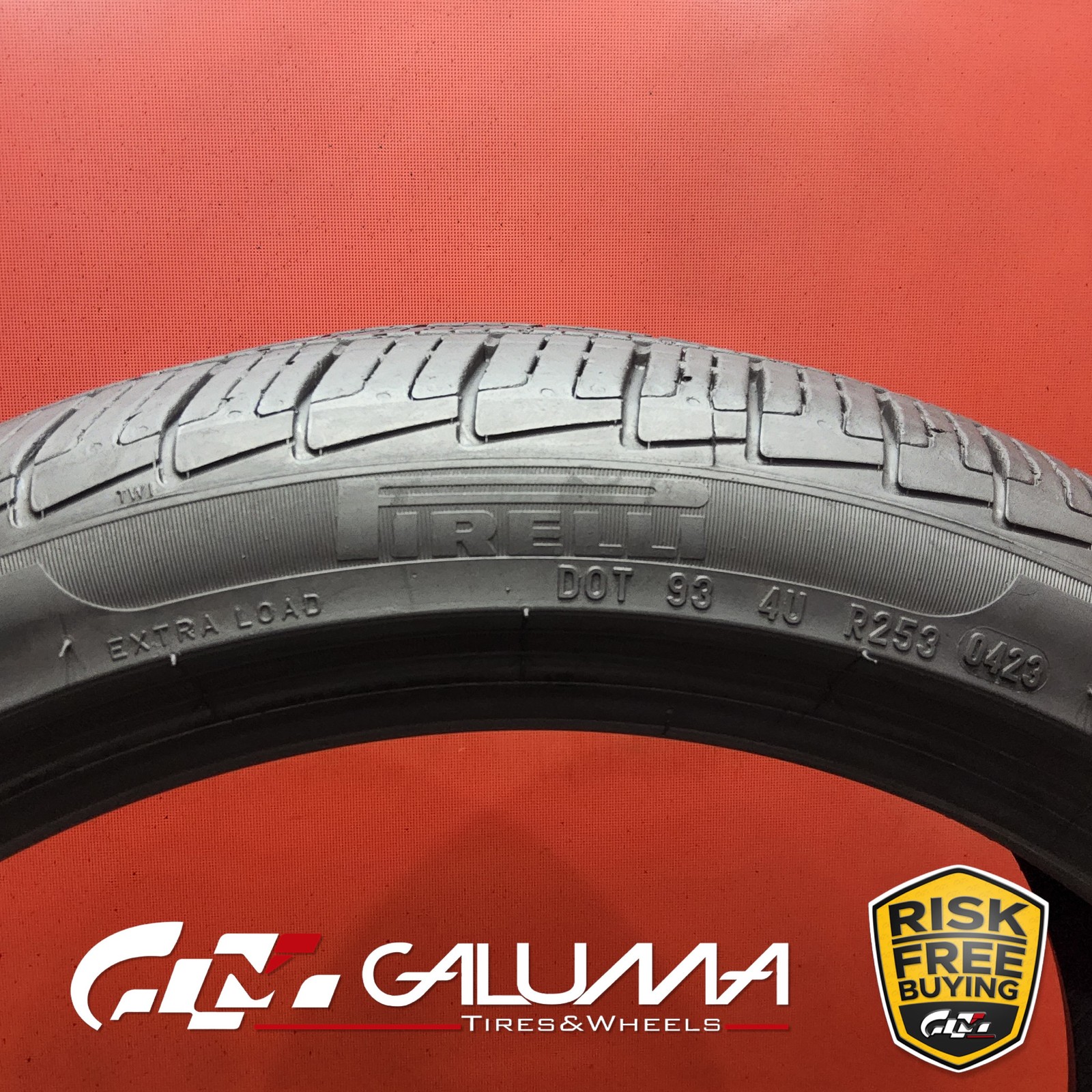 1 (One) Tire Pirelli Cinturato P7 All Season ★ Run Flat 225/40R18 No Patch 91102