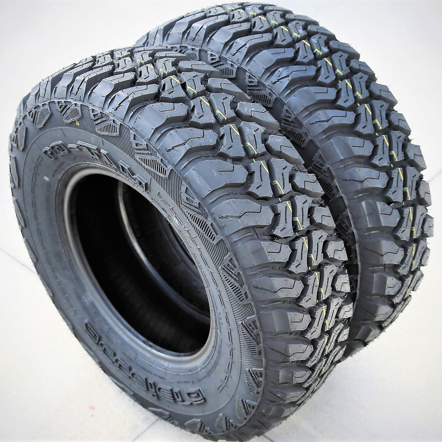 2 Tires LT 165/80R13 94/93Q Load D 8 Ply Accelera M/T-01 MT M/T Mud