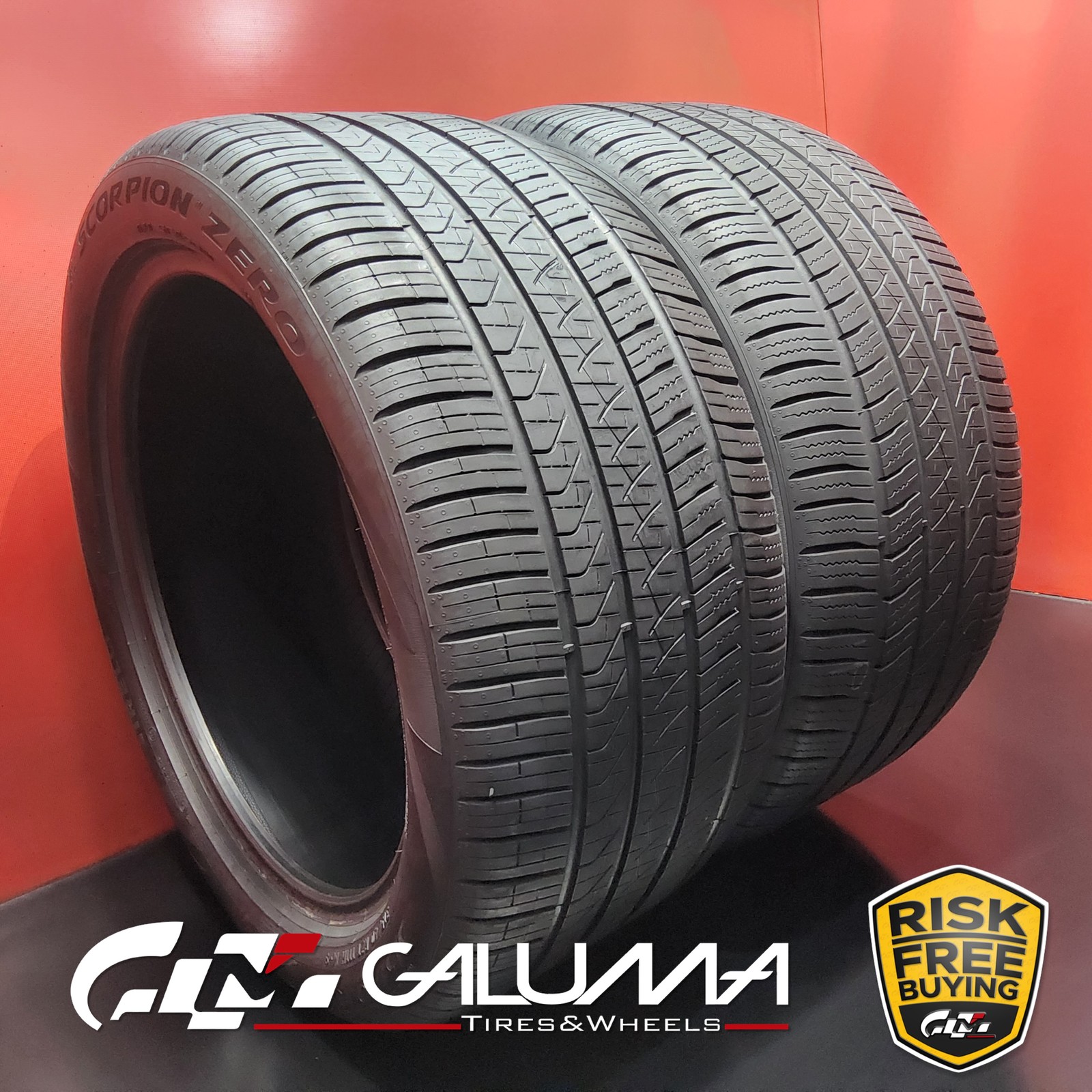 Set of 2 Tires Pirelli Scorpion Zero All season (MO) 315/40R21 315/40/21 #95463