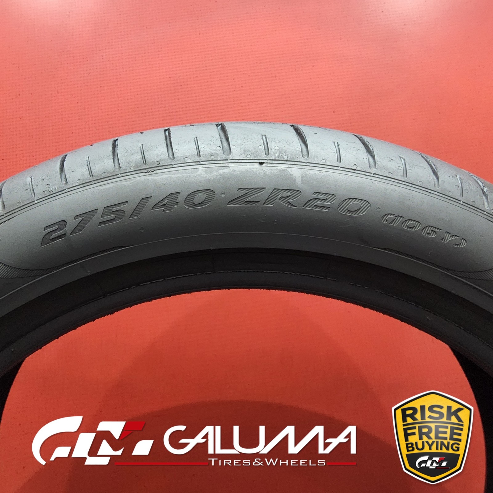 1 (One) Tire Pirelli P Zero PZ4 ND0 XL 275/40ZR20 275/40/20 2754020 106Y #91148