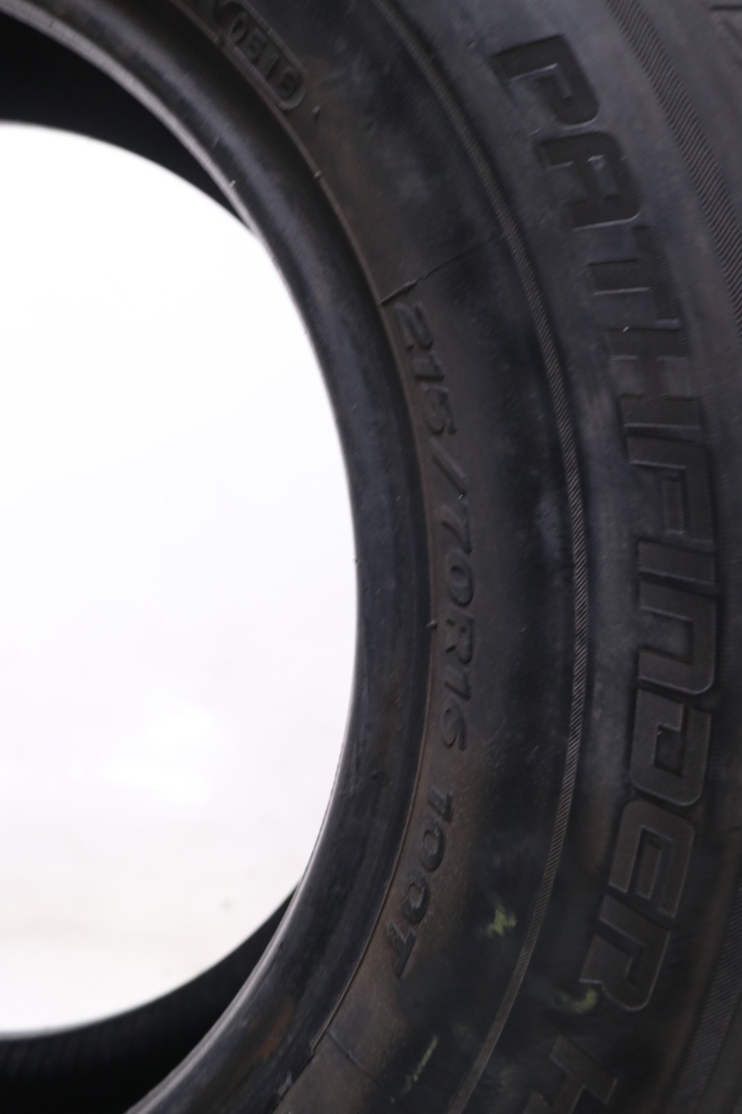 Set of 4 Used 215/70R16 Pathfinder HT – 100T – 8-8.5/32 No Repairs
