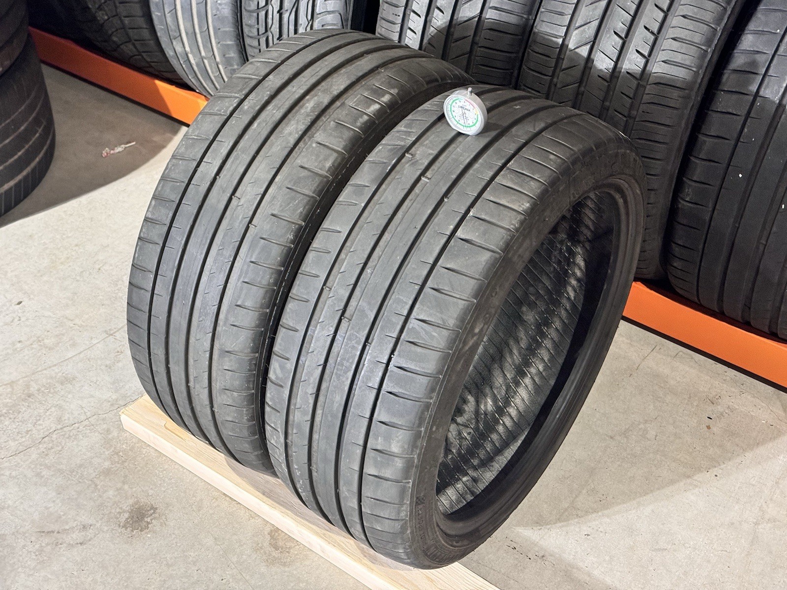 2 Used P215/40R18 Michelin Pilot Sport 4 85 Y – 6.5/32 (2x)