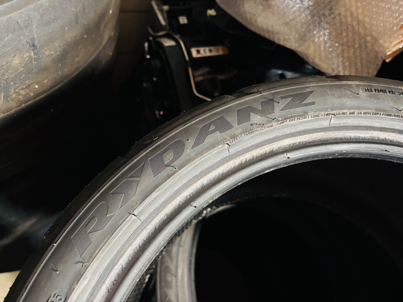 4x Rydanz Shibatire 295/30R18 Revimax R31 Red Label 200TW Motorsport Track Tires
