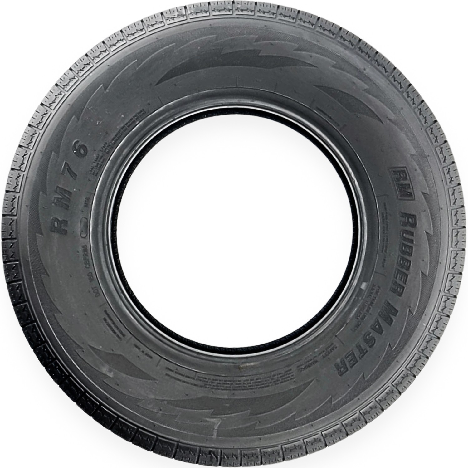 Tire RubberMaster RM76 ST 205/75R15 205-75-15 205/75/15 Load C 6 Ply Trailer