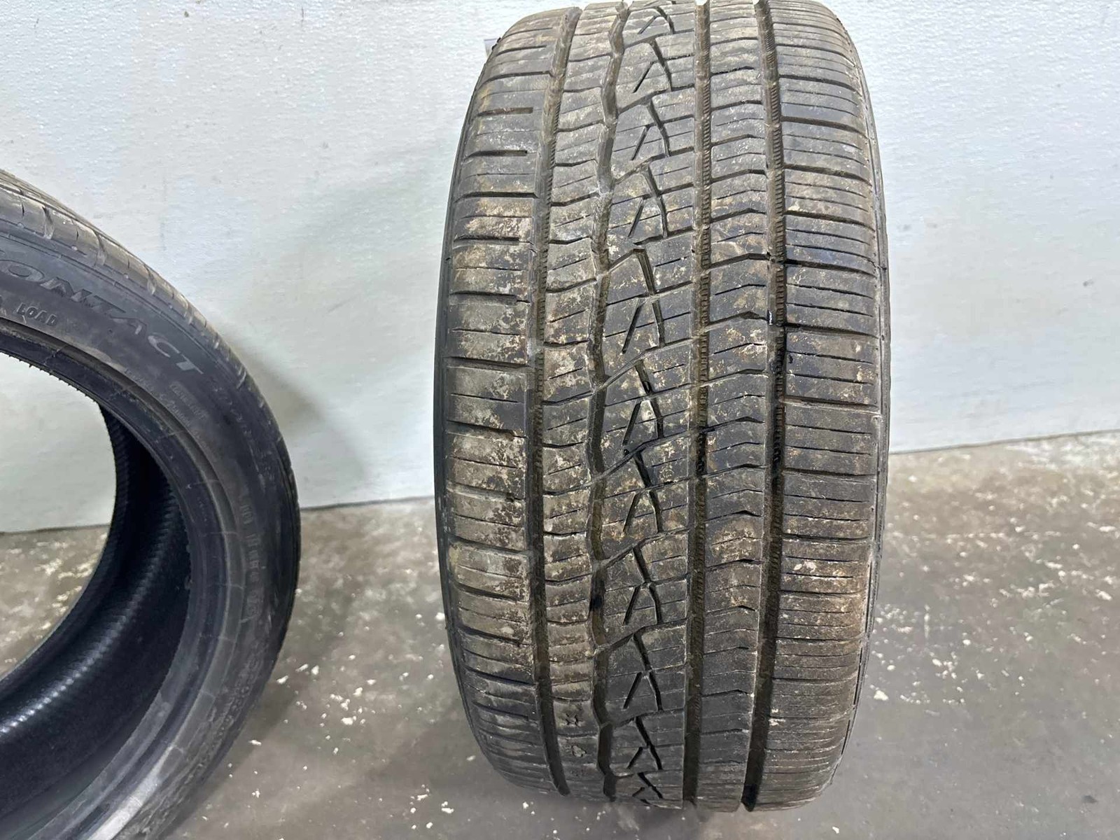 Set of 2 245/40ZR18 Continental ControlContact Sport SRS Plus 97Y Used Tire 6/32