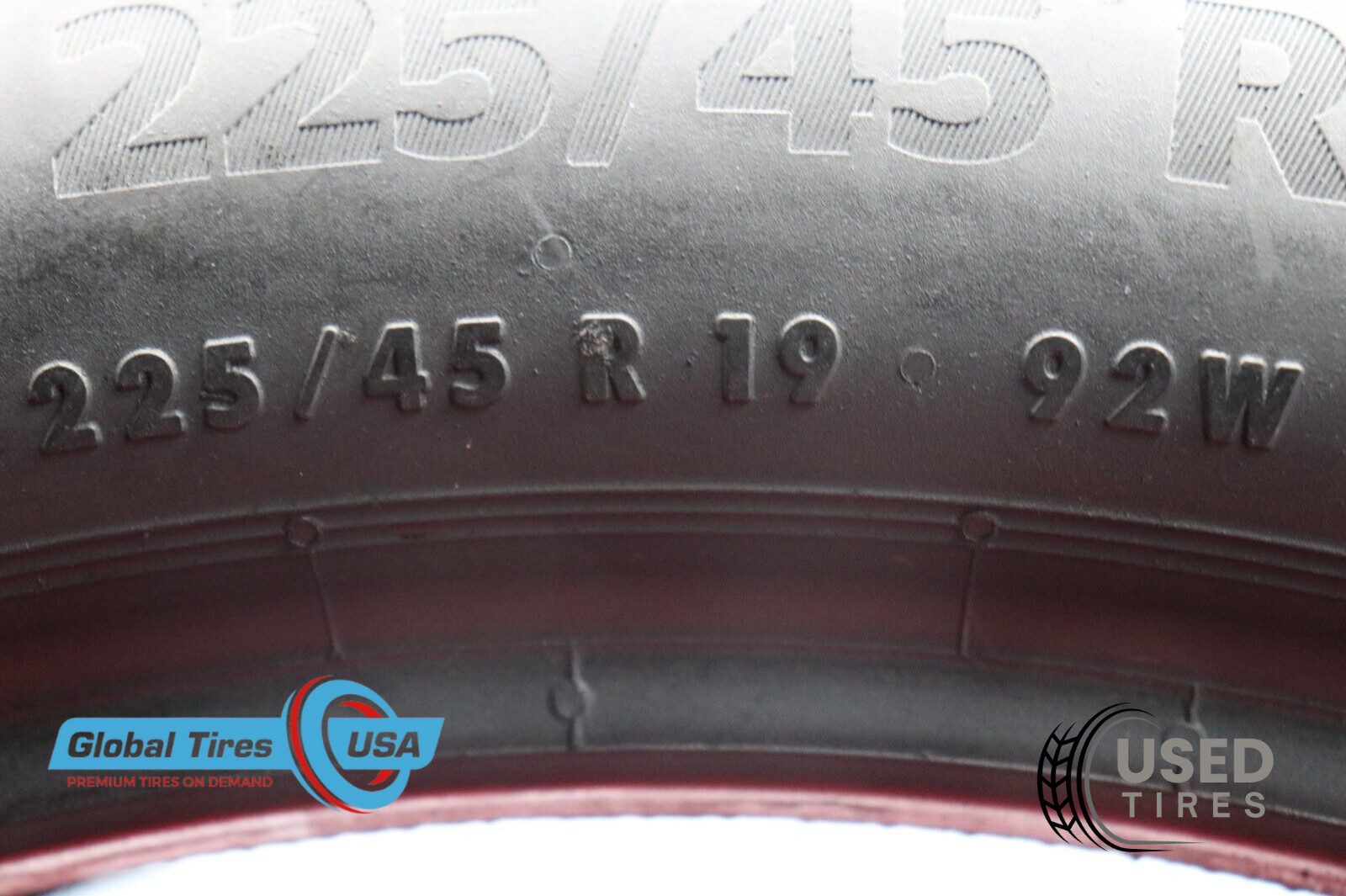 1 Used Continental PremiumContact 6 SSR ★ RSC 225/45R19 225/45/19 2254519 92W
