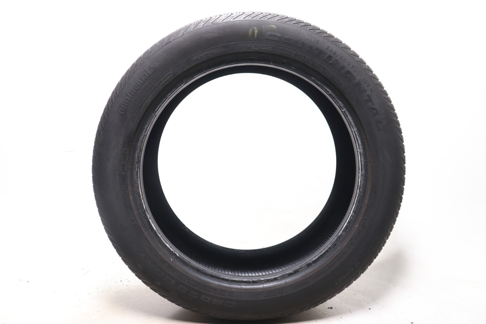 Set of 4 Used 255/50R20 Continental CrossContact LX Sport AO – 109H – 8.5-9.5/32