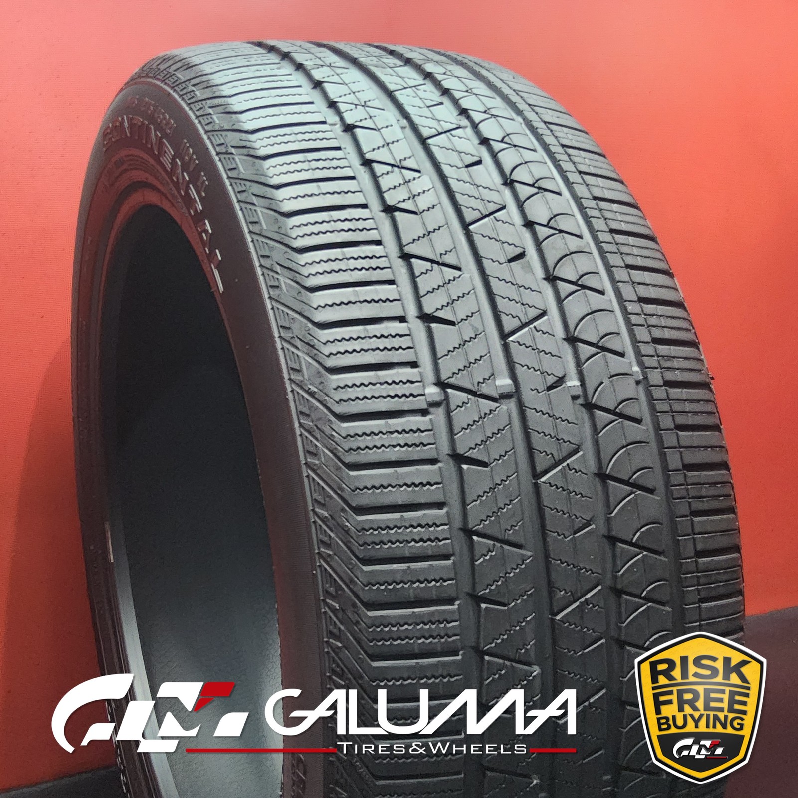 1 Tire LikeNEW Continental CrossContact LX Sport MO1 275/45R21 No Repairs #95558