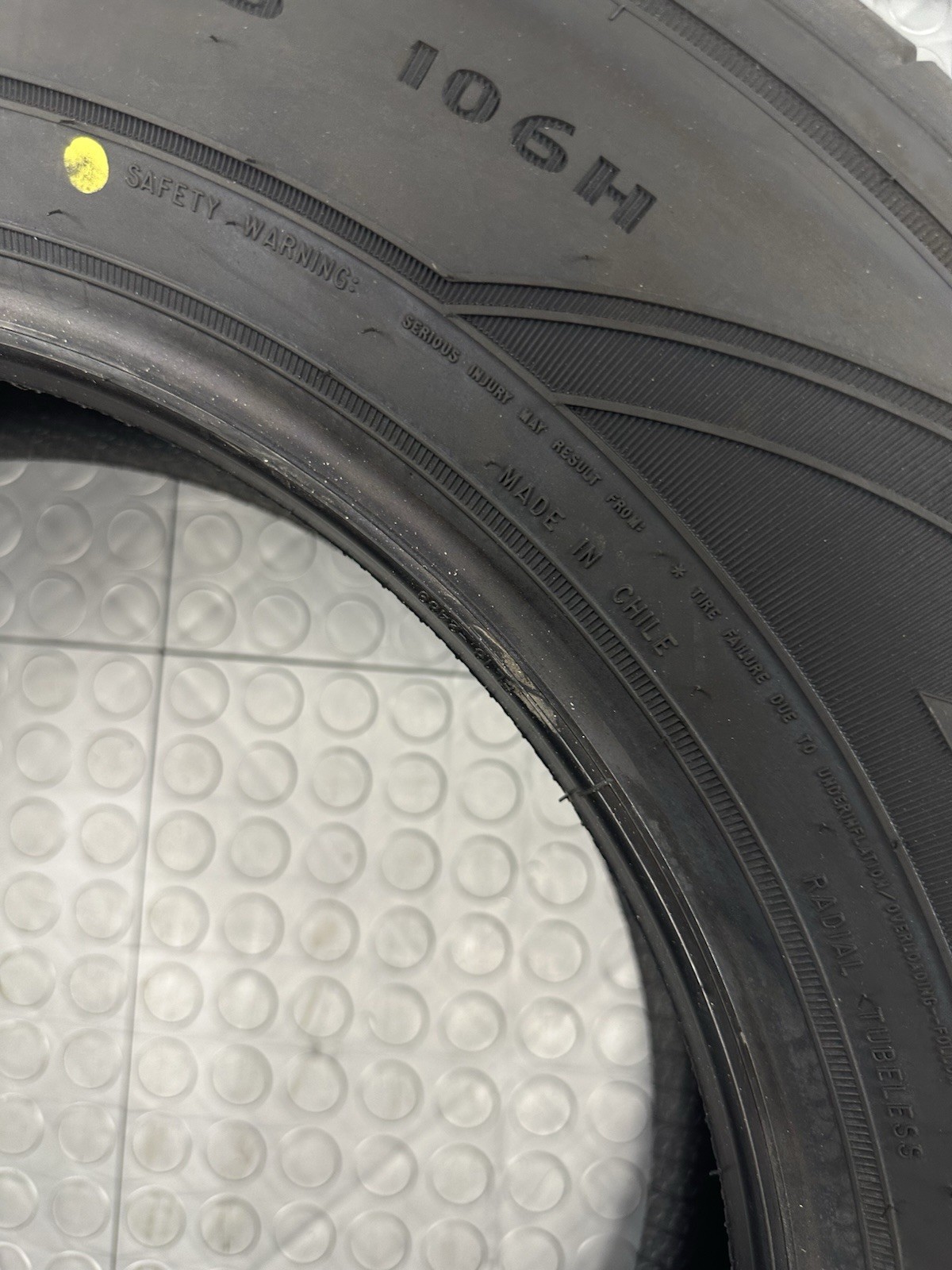 One Likenew Tire Goodyear Assurance 235/65R/18 106H All Season #745