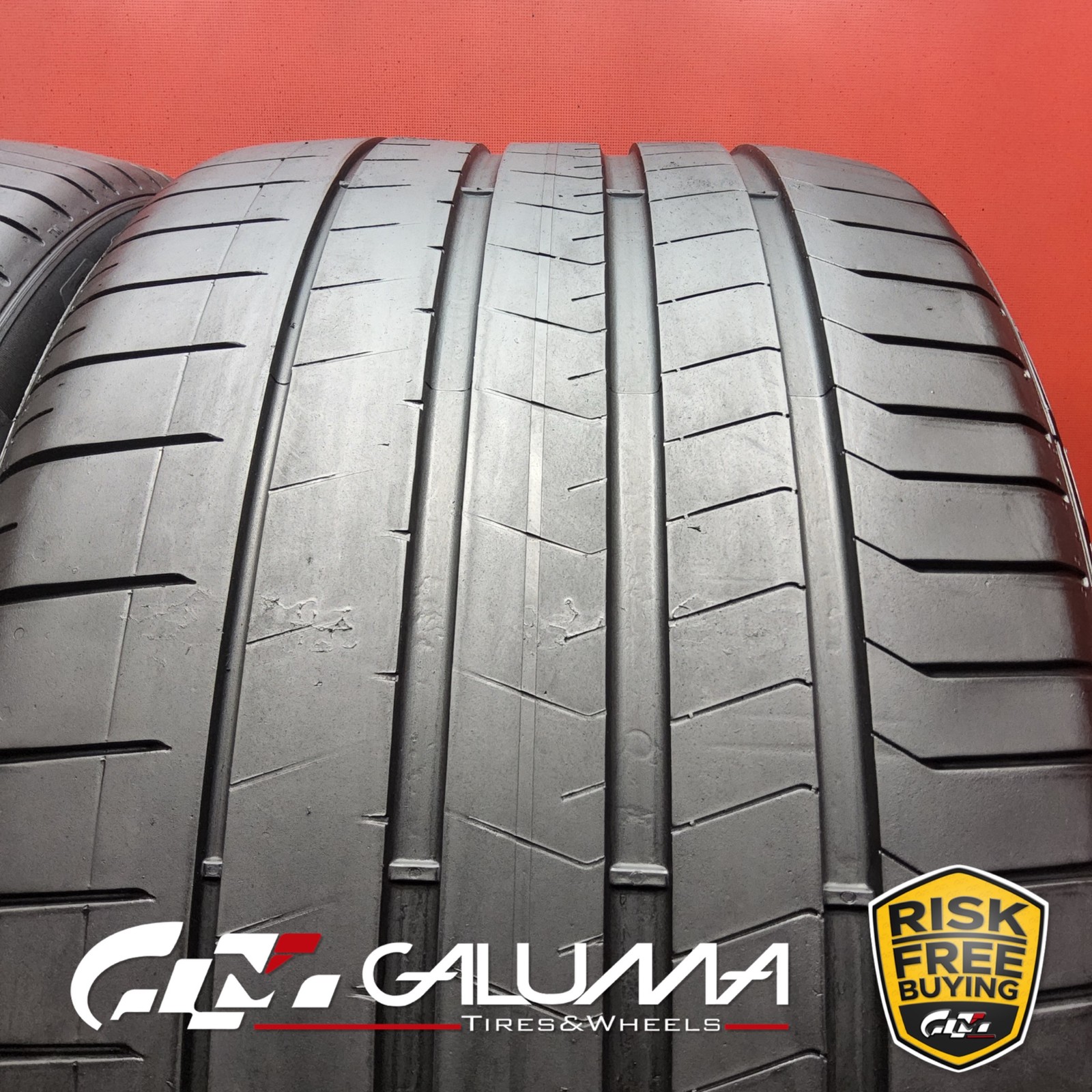 Set of 2 Tires Pirelli P Zero PZ4 XL 315/30ZR21 315/30/21 3153021 Porsche #89601