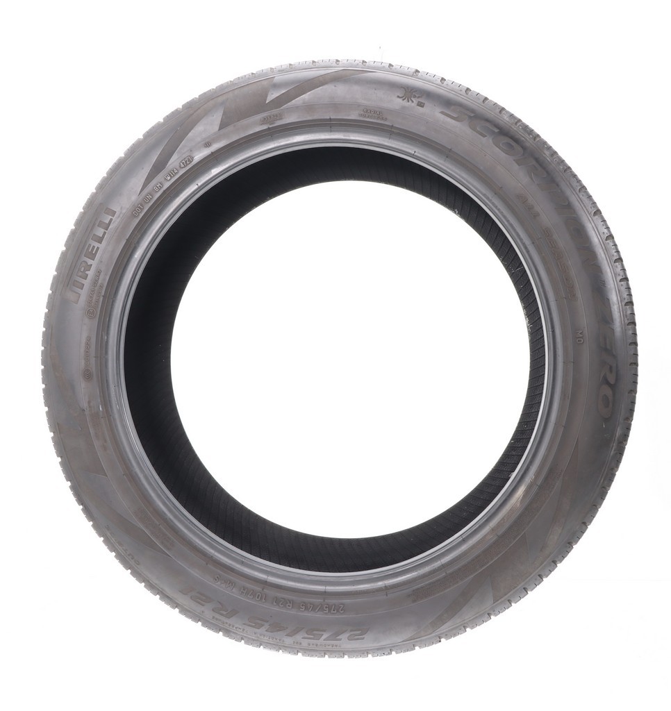 Set of (4) Used 275/45R21 Pirelli Scorpion Zero MO 107H – 5.5-7.5/32