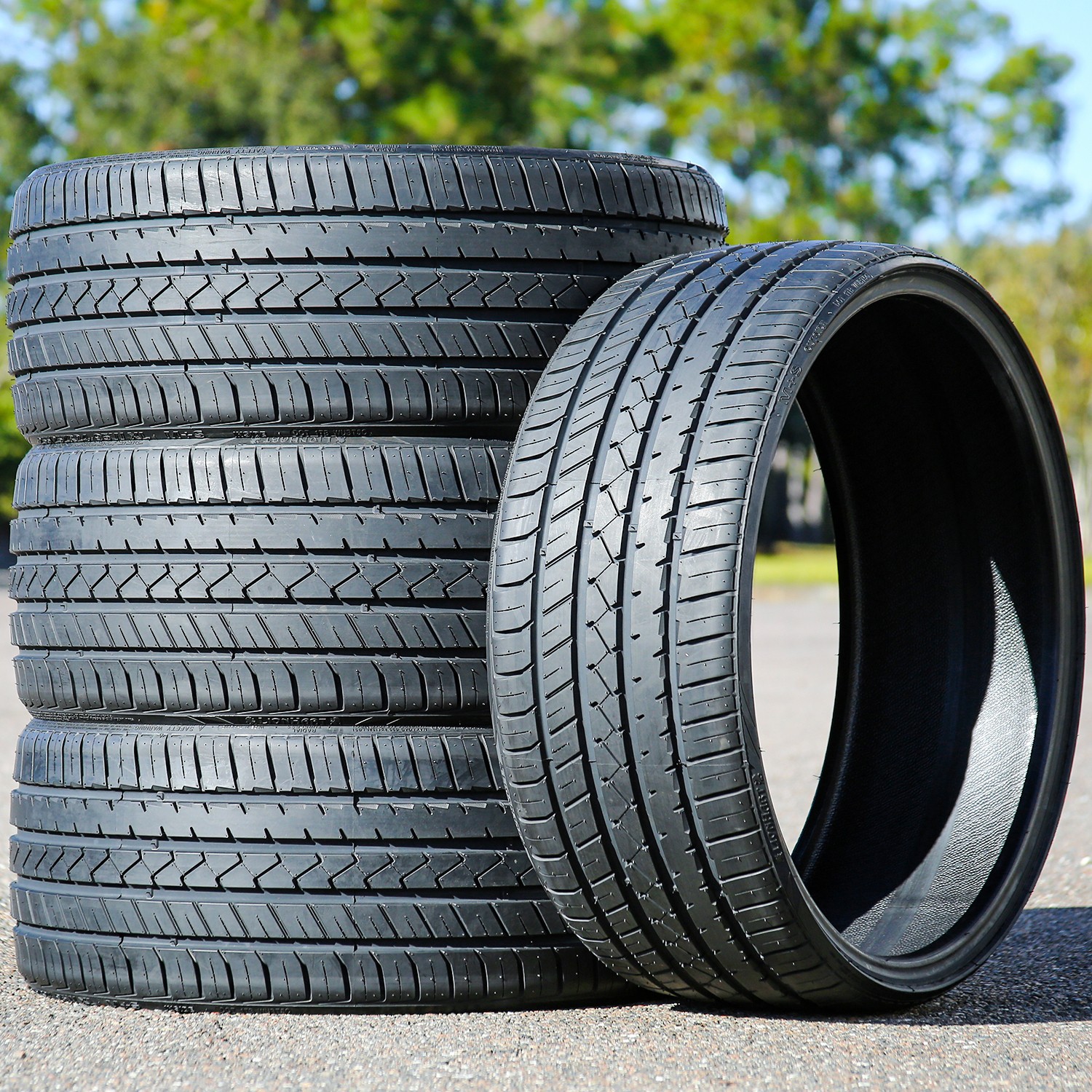 2 Tires 265/40R22 ZR Lionhart LH-FIVE AS A/S High Performance 106W XL