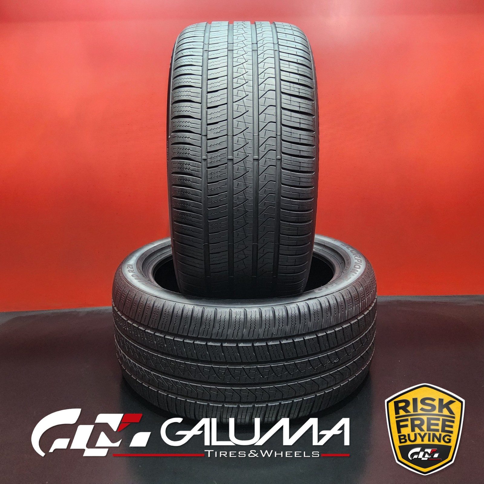 Set of 2 Tires Pirelli Scorpion Zero All season (MO) 315/40R21 315/40/21 #94401