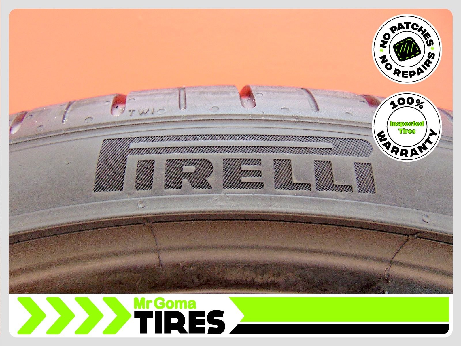 2 PIRELLI P ZERO TM PZ4 NA1 XL 245/35ZR20 USED TIRES 7.3/32 TREAD 91Y 2453520