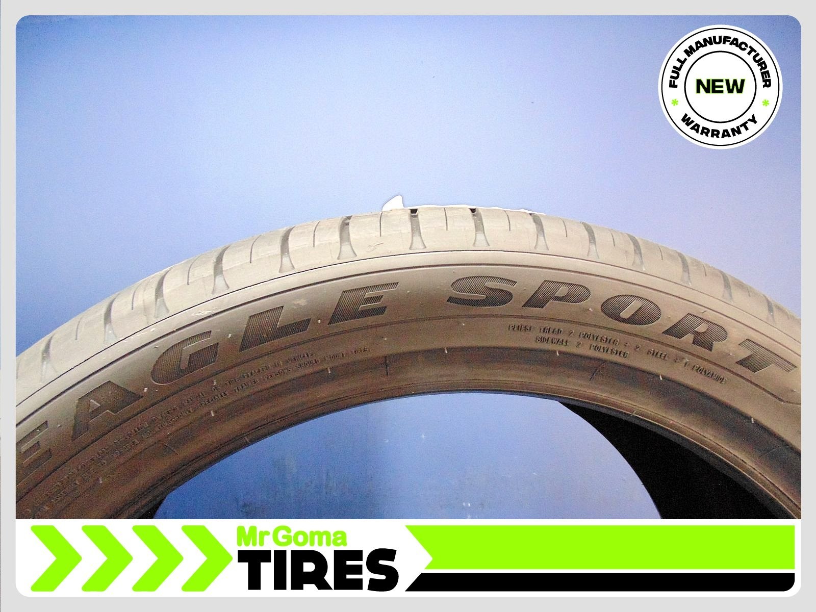 2 BRAND NEW 295/40R22 GOODYEAR EAGLE SPORT A/S TIRES SEALTECH XL 2954022 112H