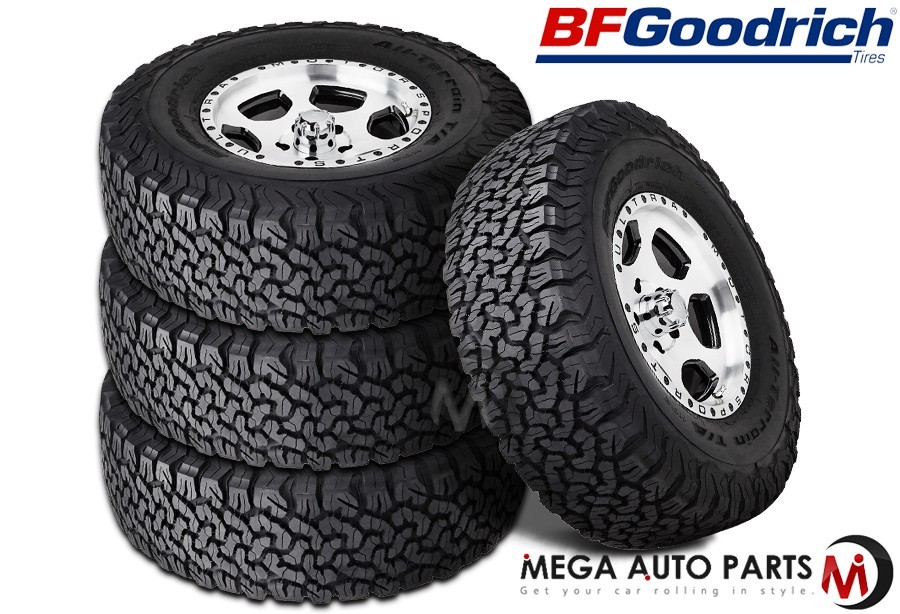 4 BFGoodrich All Terrain T/A KO2 LT 255/70R18 117/114S 8/D Truck SUV 3PMSF Tires