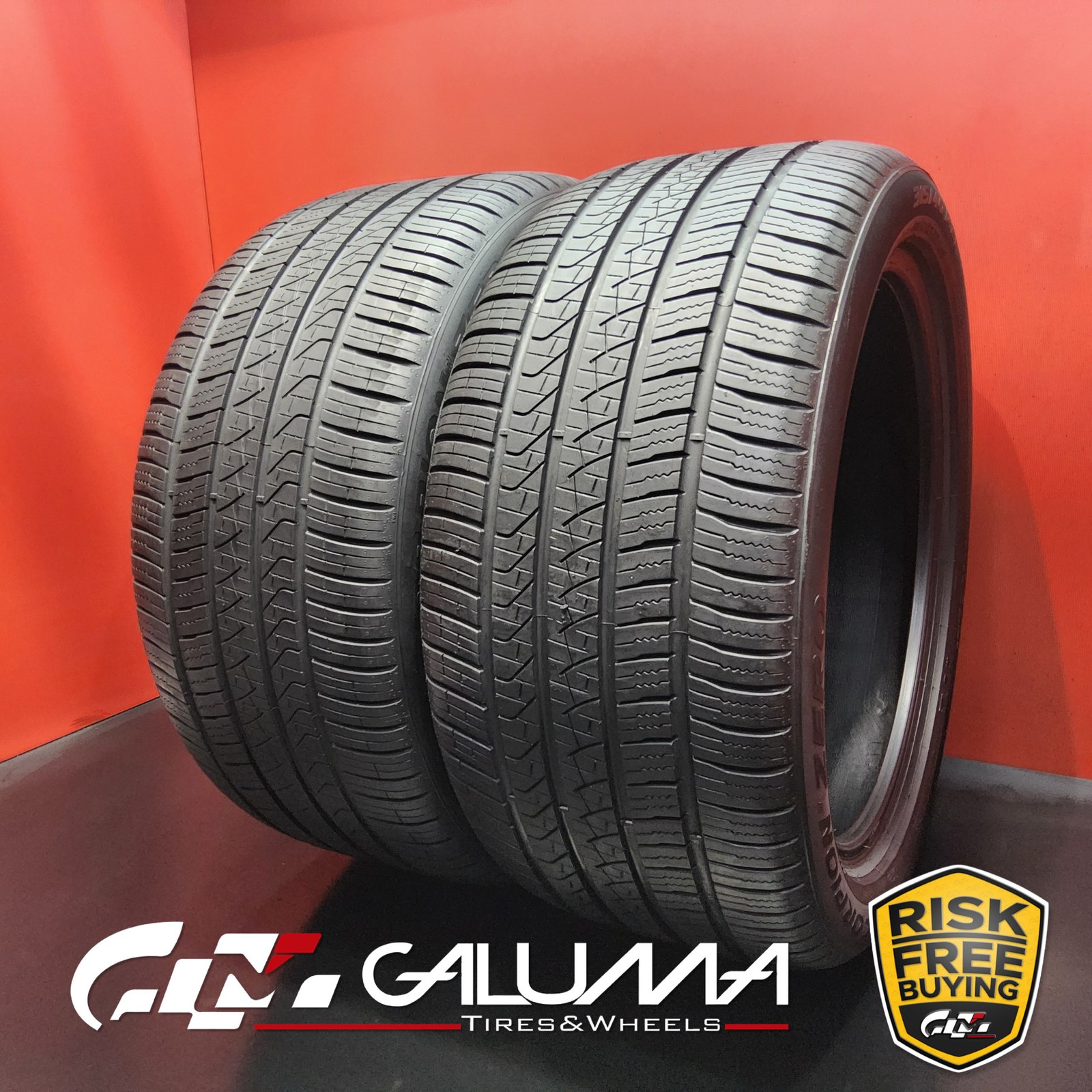 Set of 2 Tires Pirelli Scorpion Zero All season (MO) 315/40R21 315/40/21 #94401