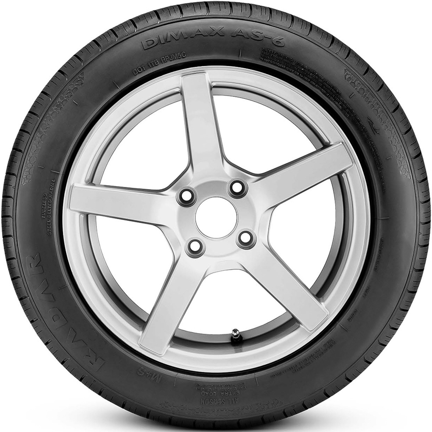 Tire 185/60R15 Radar Dimax AS-6 AS A/S All Season 88H XL