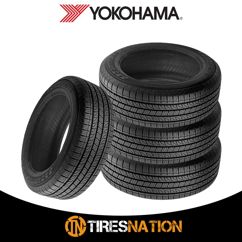 (1) New Yokohama GEOLANDAR H/T G056 BW LT245/75R17/10 121/118S Tires