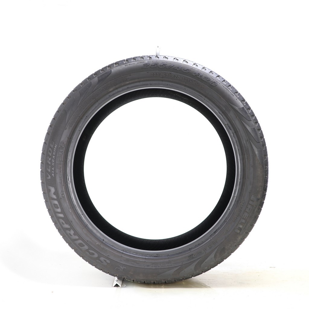 Set of (4) Used 255/45R20 Pirelli Scorpion Verde AO 101H – 6.5-8/32