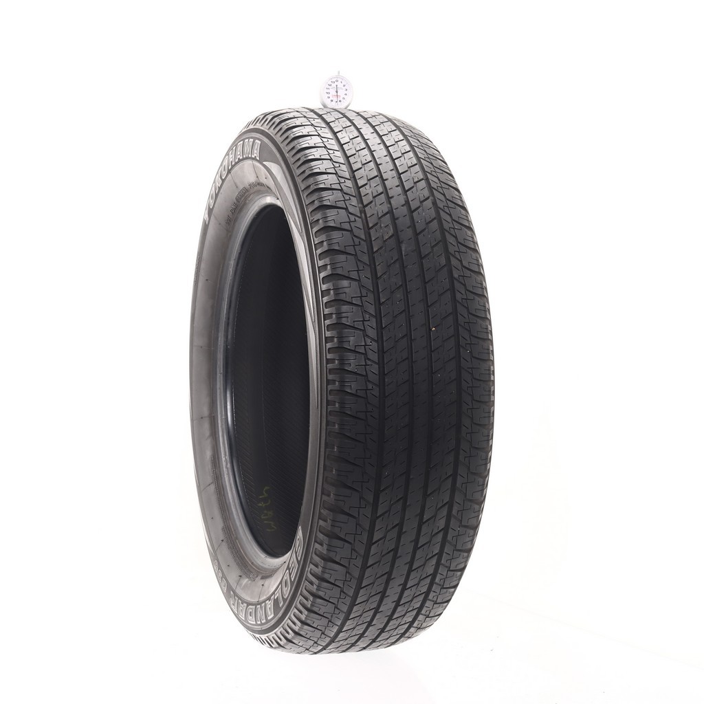 Set of (4) Used 245/60R20 Yokohama Geolandar G96B 107H – 6.5-7/32 (UYFD)