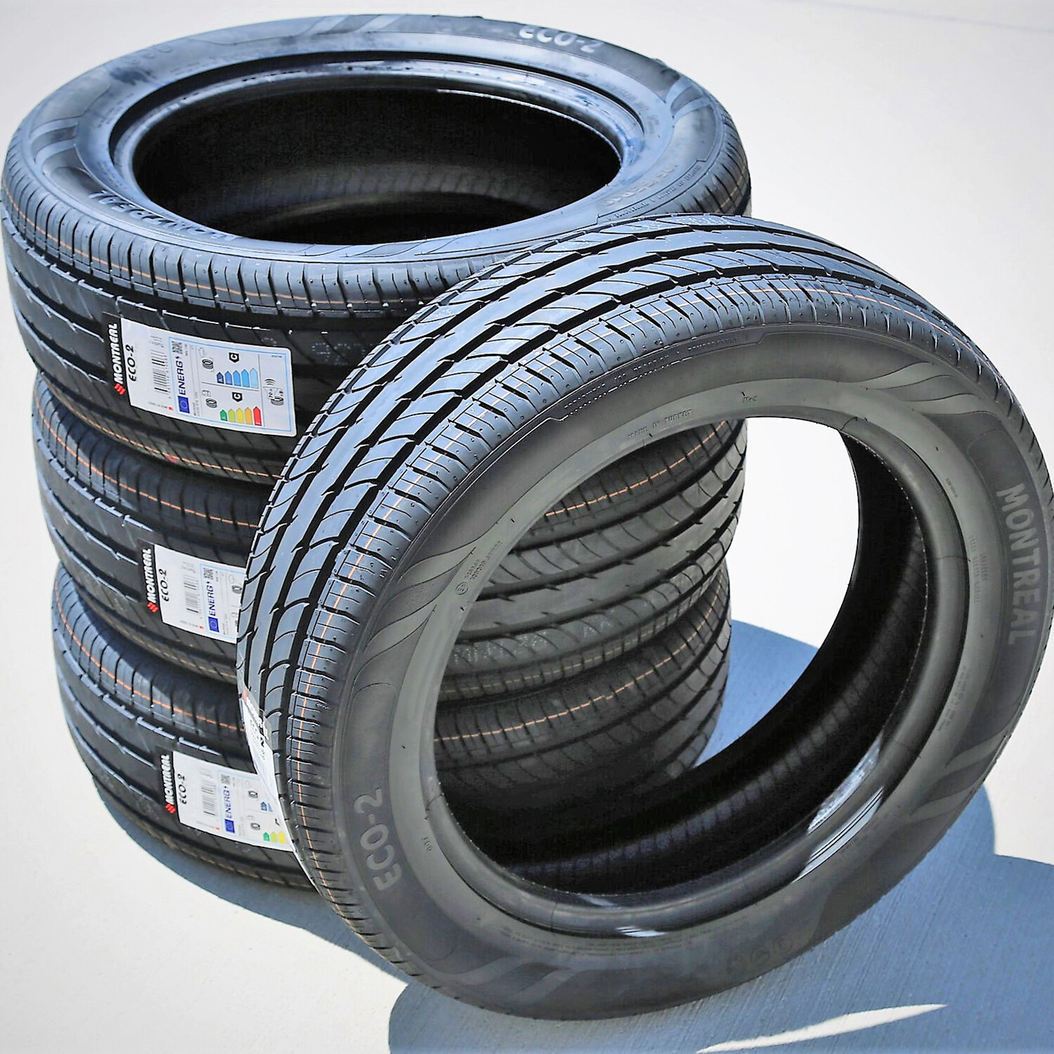 4 Tires 185/60R16 Montreal Eco-2 AS A/S Performance 86V