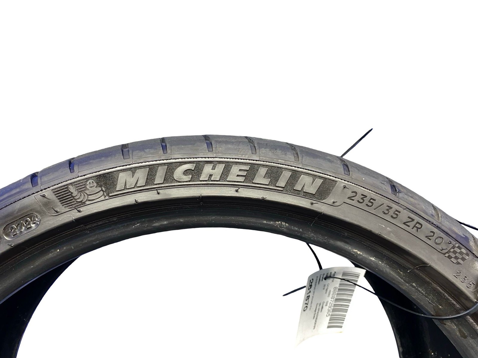 235/35ZR20 92Y Michelin Pilot Sport 4S 7/32nds Datecode 2724