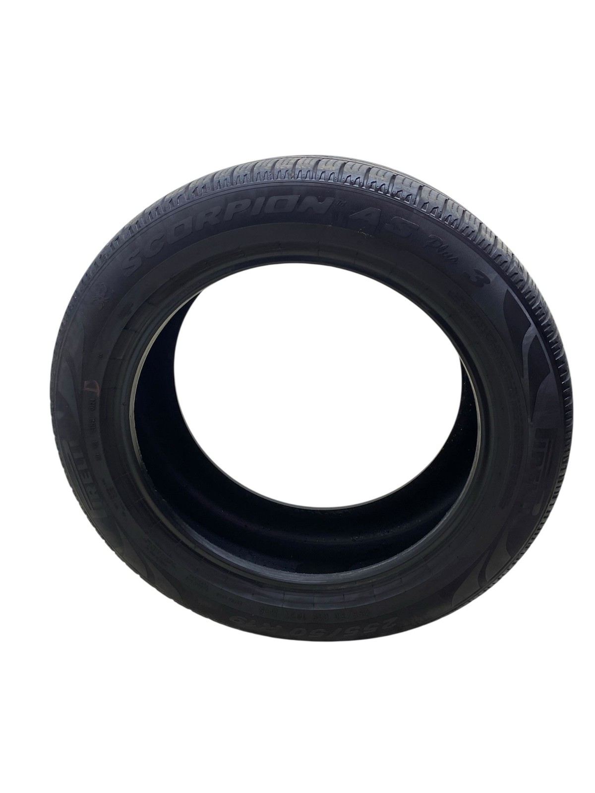 (D) Pirelli Scorpion As Plus 3 255/50R19 Tire 8/32Nds Dot (0124)