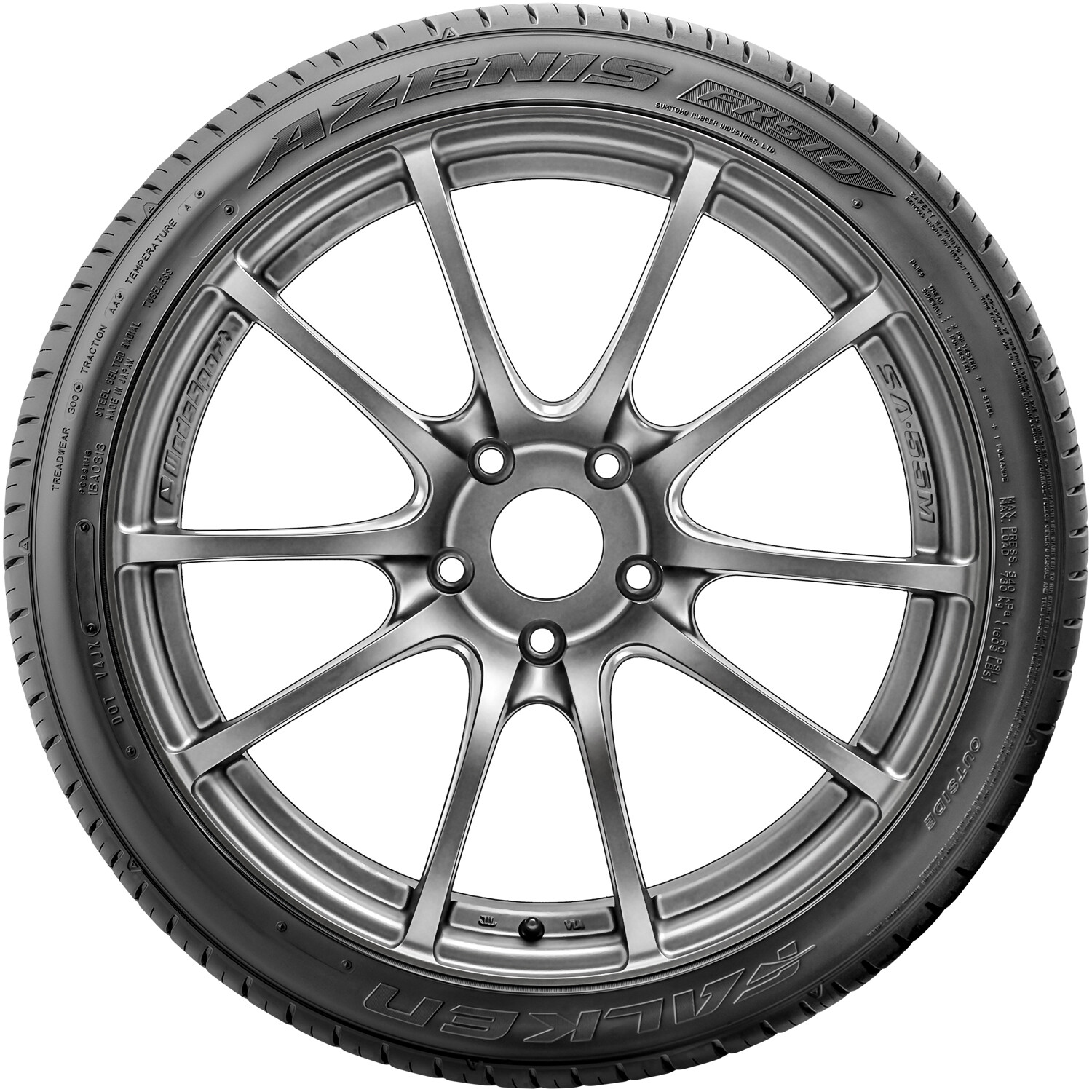 Tire Falken Azenis FK510 P235/35ZR19 235/35R19 91Y XL High Performance