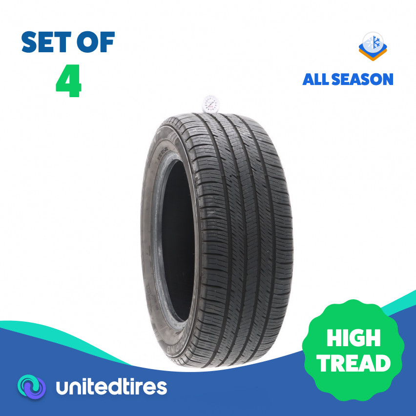 Set of (4) Used 235/55R17 Mazama Reputation NLW-3 99H – 9-9.5/32