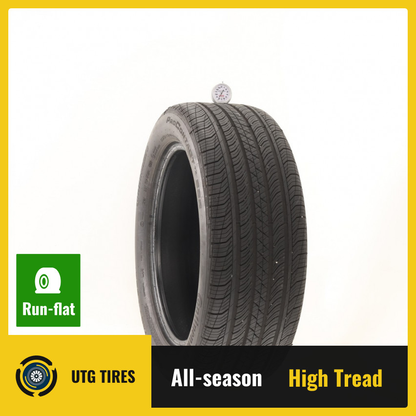 Used 235/50R18 Continental ProContact TX SSR MOE 97H – 8/32