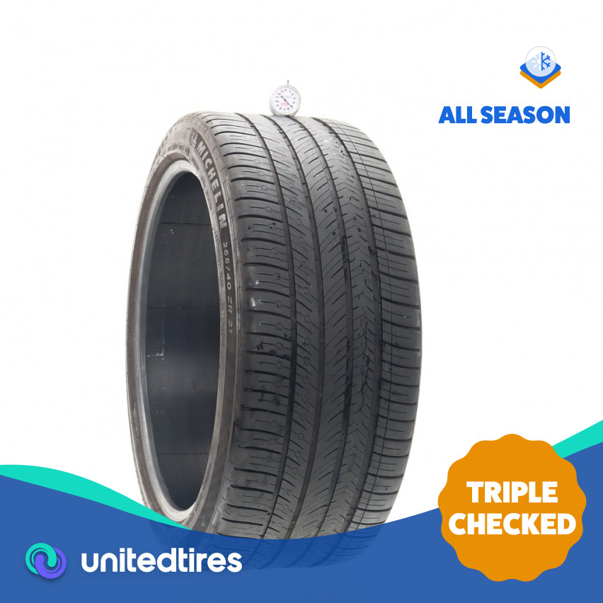 Used 265/40ZR21 Michelin Pilot Sport All Season 4 105Y – 5/32