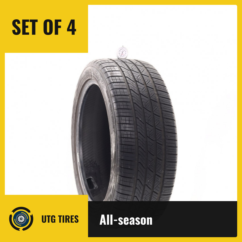 Set of (4) Used 245/45ZR19 Road Hugger GTZ 102W – 7.5-9.5/32