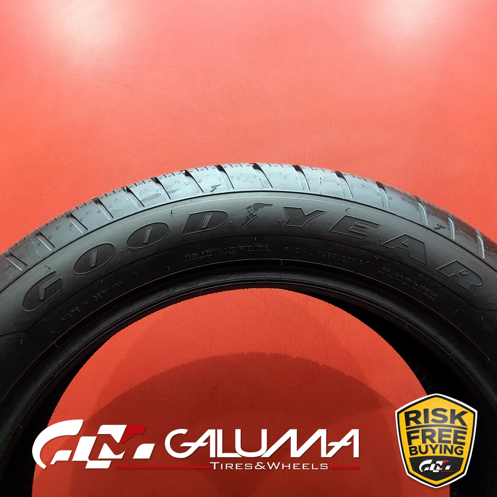 1 (One) Tire LikeNEW Goodyear Eagle Sport (AO) 235/50R19 235/50/19 2355019 86964