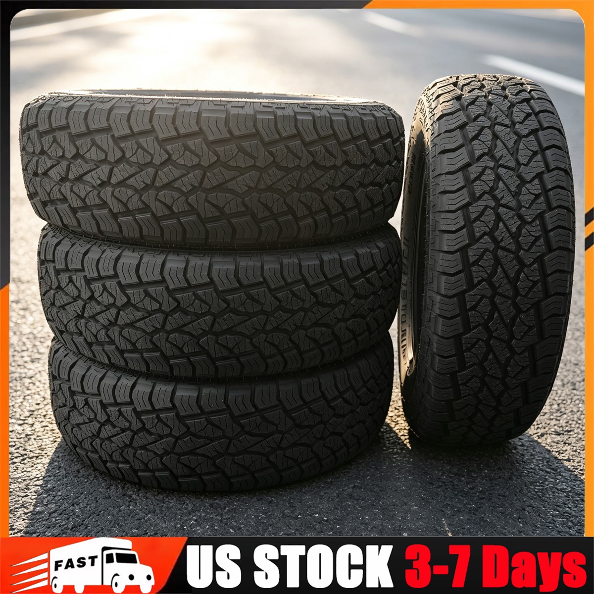 4 Tires 275/55 R20 117T AT A/T All Terrain Tires 275 55 20 117T
