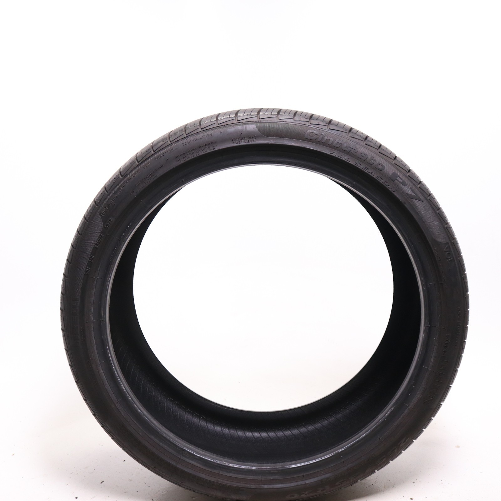 Set of 2 Used 255/35R20 Pirelli Cinturato P7 All Season VOL 97V 10/32 No Repairs