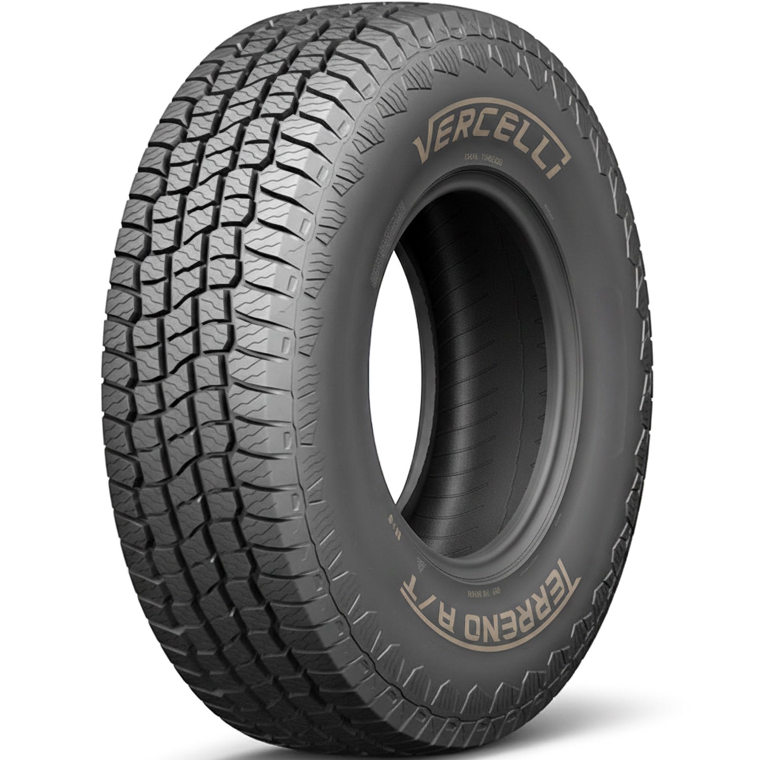 2 Tires LT 35X12.50R20 Vercelli Terreno A/T AT All Terrain Load E 10 Ply