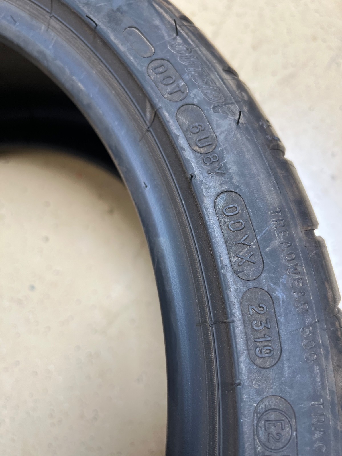 2 – NEW 245/35ZR18 XL (92Y) Michelin Pilot Super Sport (*) BMW OEM – 6196