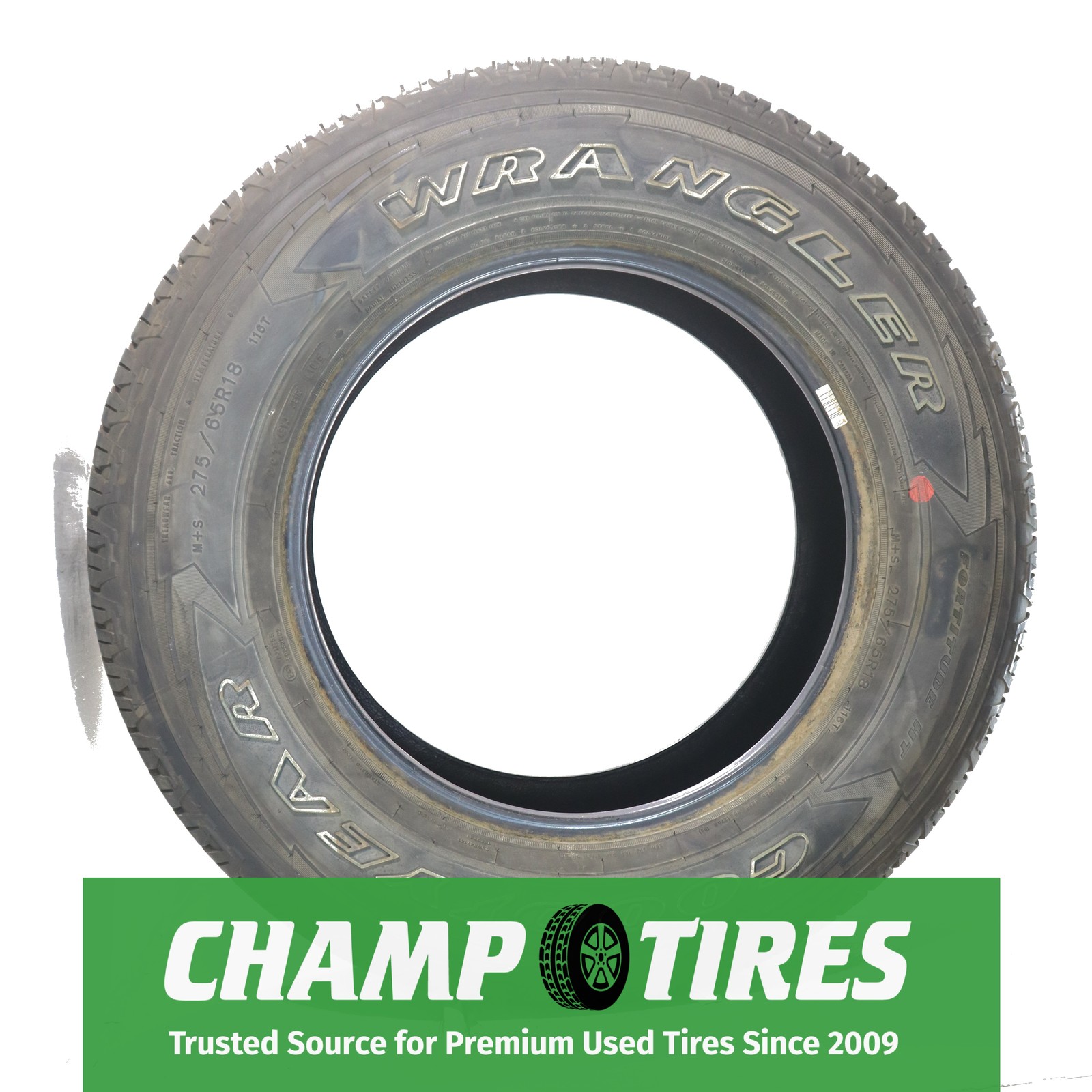 Goodyear Wrangler Fortitude HT OWL 275 65 18 116 T 11/32nds BCR416930