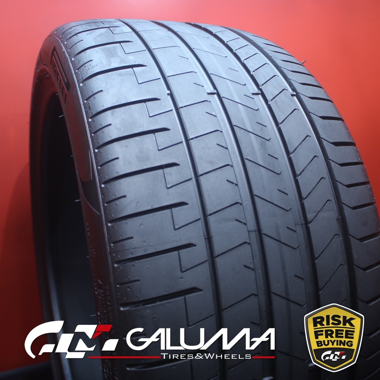 1 (One) Tire LikeNEW Pirelli P Zero PZ4 315/35R22 315/35/22 3153522 ZR22 #84174