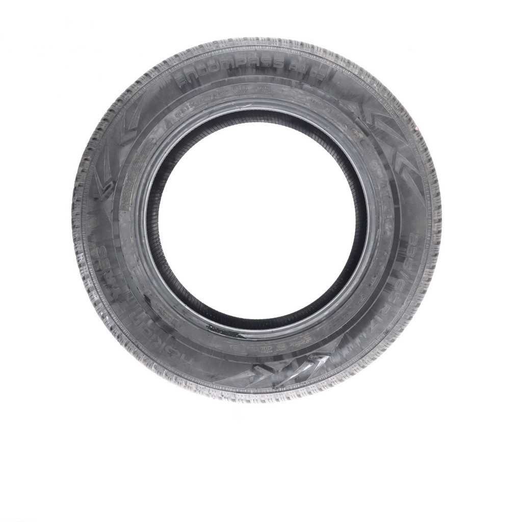 Set of (4) Used 235/65R17 Nokian Encompass AW02 108H – 9.5-11/32