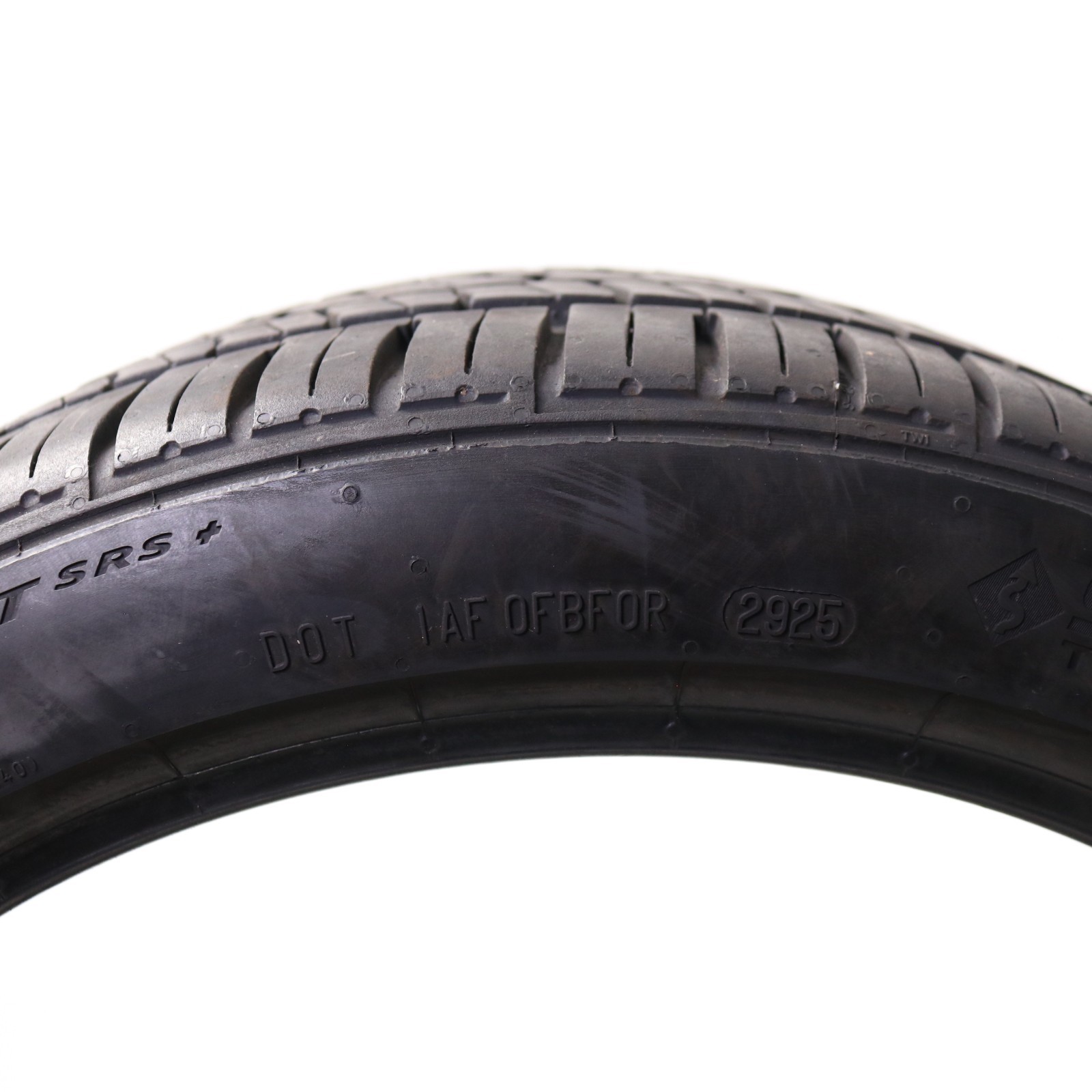 Set of 4 Used 225/40ZR18 Continental ControlContact Sport SRS Plus – 92Y 9-10/32