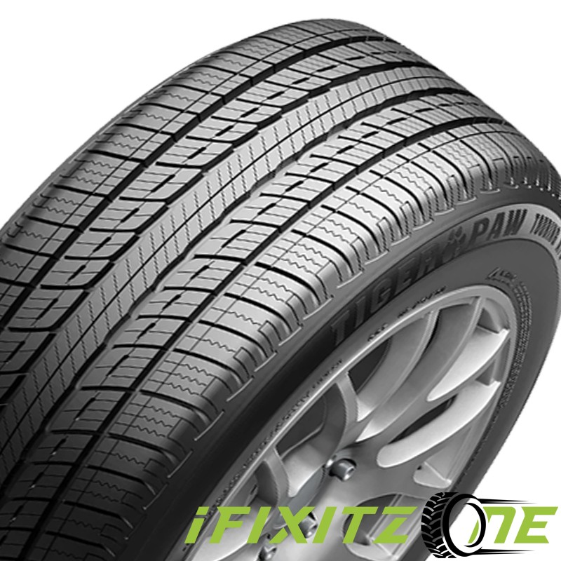 1 Uniroyal Tiger Paw Touring A/S 215/55R17 94V 600AA UTQG 65K Treadlife Warranty
