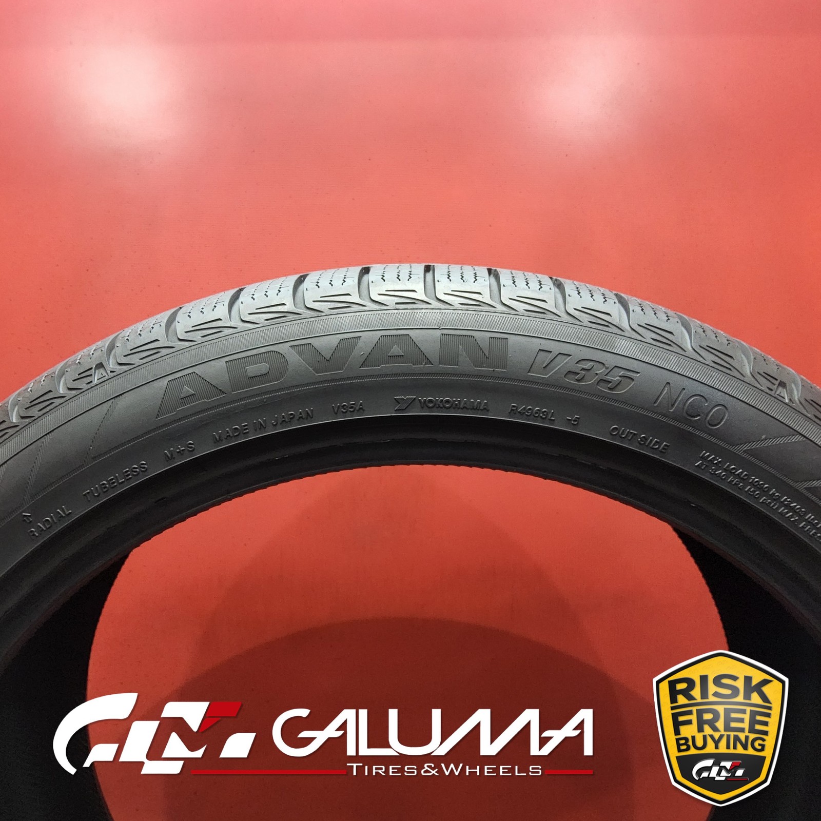 Set of 2 Tires Yokohama Advan V35 NC0 XL 315/35R22 315/35/22 3153522 111V #92907