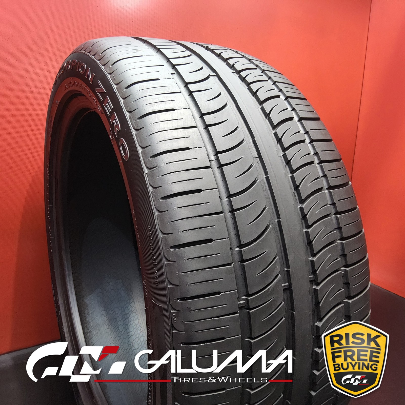 1 Tire LikeNEW Pirelli Scorpion Zero Asimmetrico MO1 295/40R22 No Repairs 95989