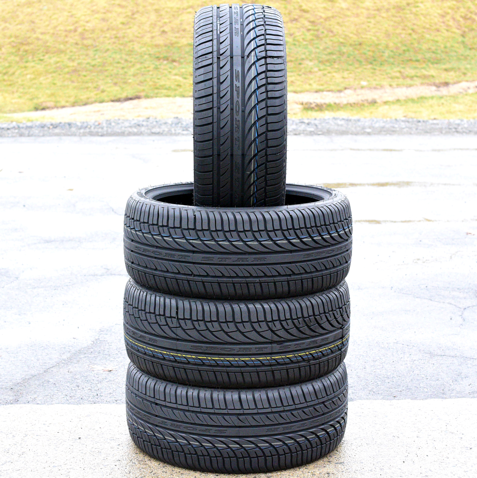 4 New Fullway HP108 2x 205/55R16 91V SL 2x 225/55R16 99V XL AS A/S Tires