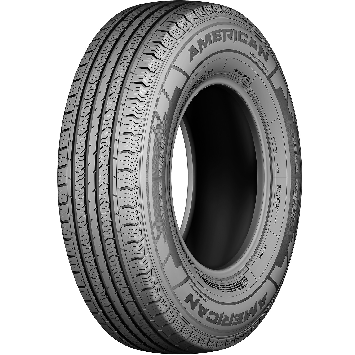 Tire American Roadstar Special Trailer ST 185/80R13 Load D 8 Ply Trailer
